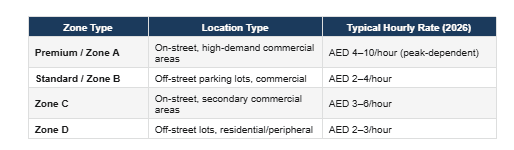 Parking in Dubai