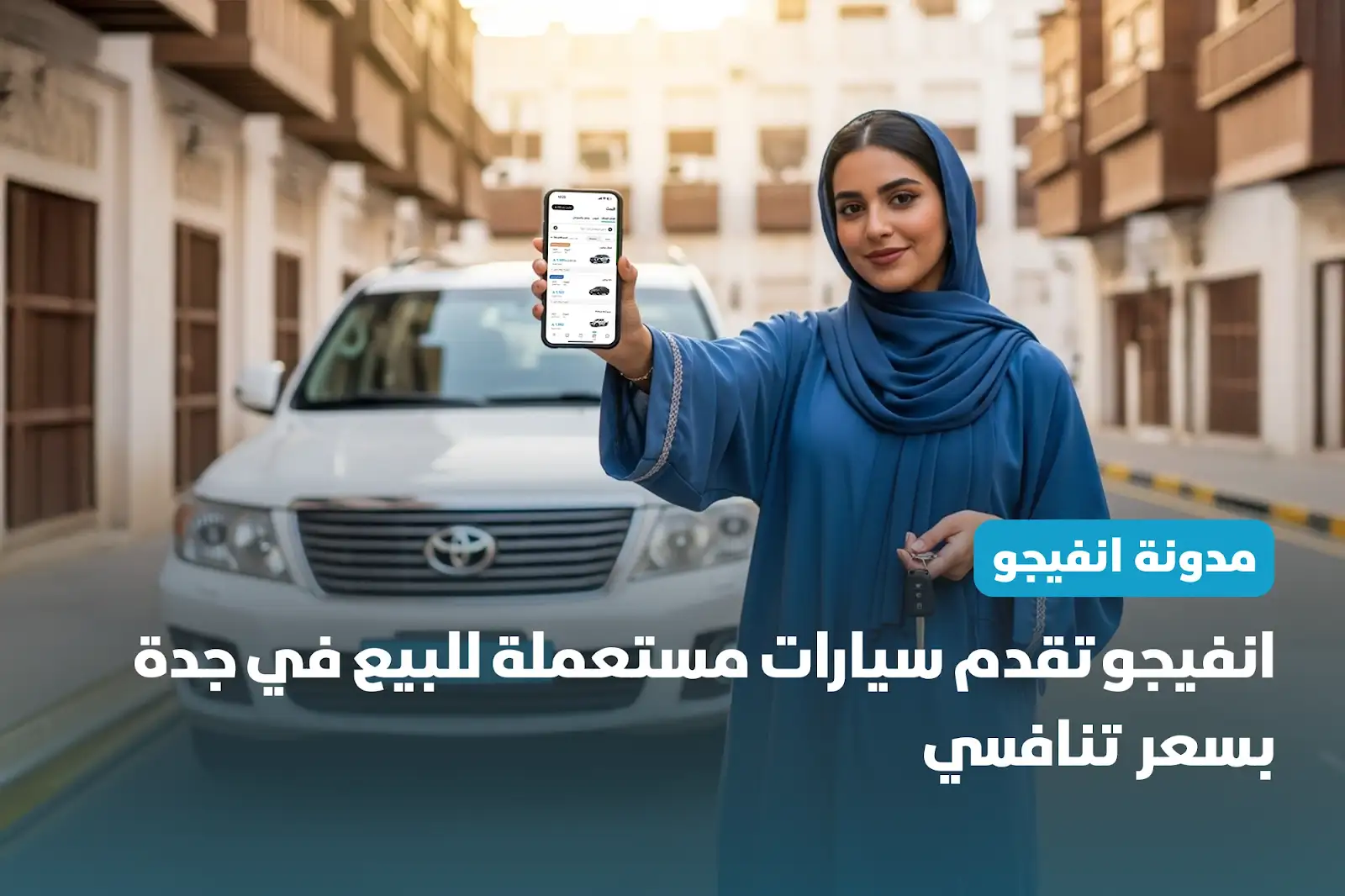 انفيجو تقدم سيارات مستعملة للبيع في جدة بسعر تنافسي
